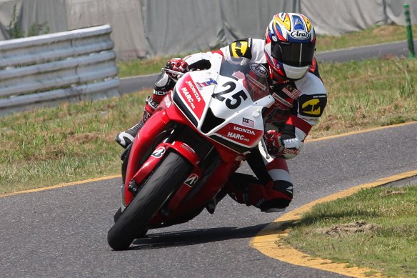 Emir Firdaus in action during the 4-hour race