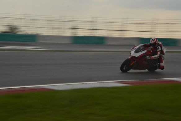 Ducati Panigale 1199 in action