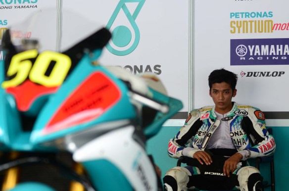 Afif Amran during the ARRC opening round in Sepang last May