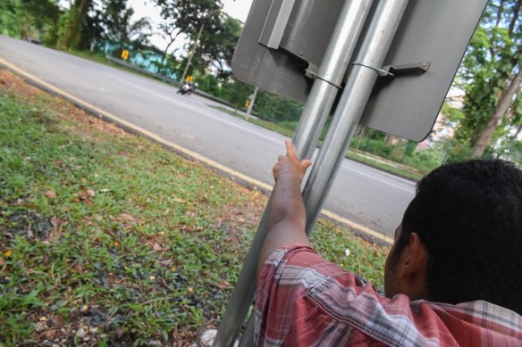 Nader Tunsi finding the best angle to shoot our rider doing his thing..