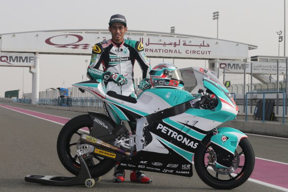 Hafizh Syahrin is currently placed fourth in the Moto2 World Championship Standings