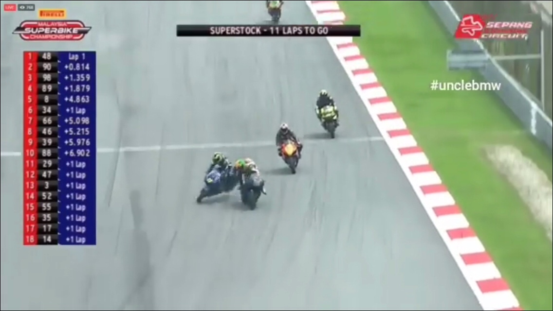 Image credited to Sepang Circuit LIVE video and UNCLE BMW